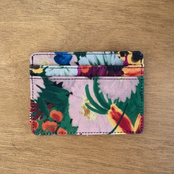 NWOT Herschel Floral Multicolor Wallet Card Holder - Picture 2 of 5